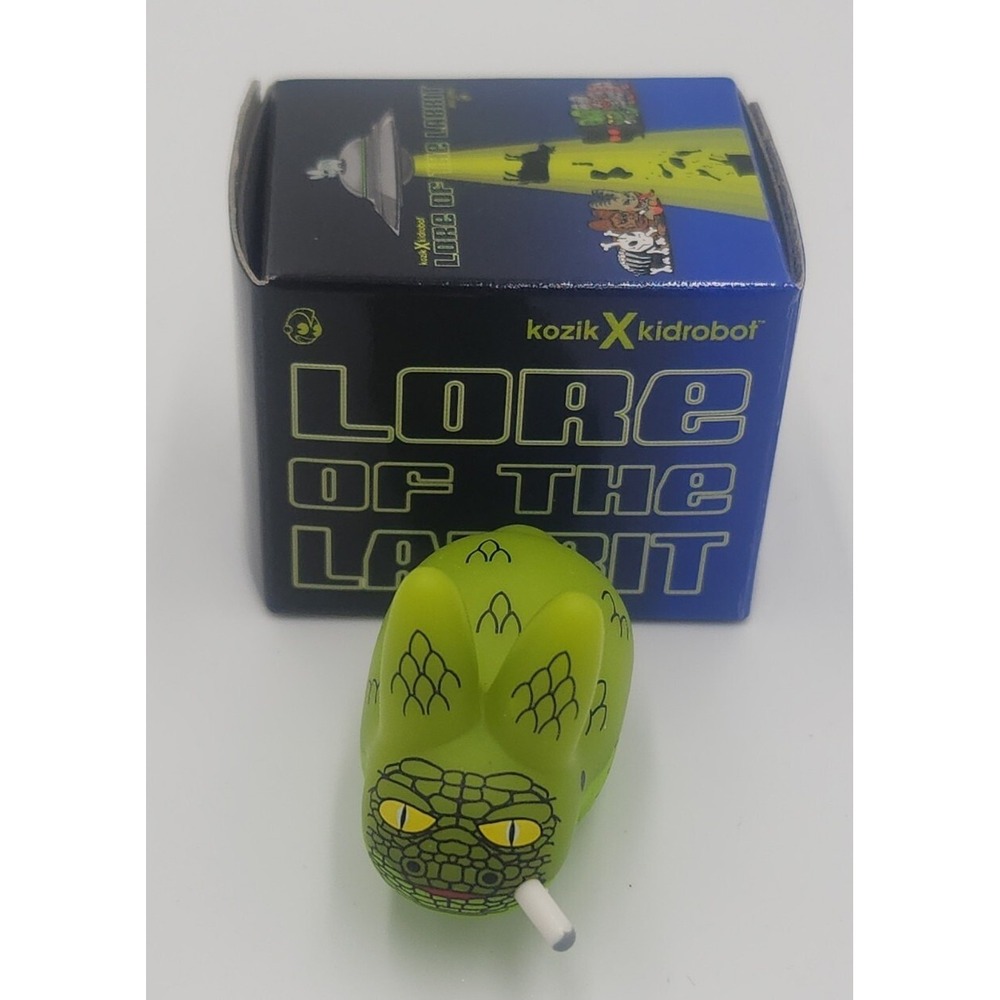 Kidrobot LORE‎ OF THE LABBIT Mini Series LIZARD KING Chase Vinyl Figure Kozik